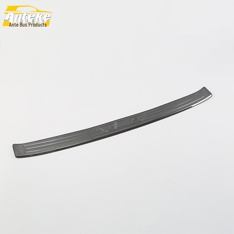 Stainless Steel Rear Guard Plate & Trunk Protection Sticker for 18 ES200