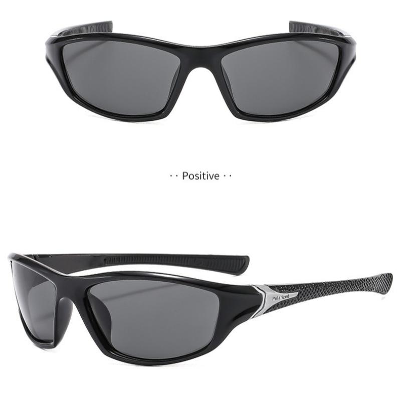 Fashionable Sports Sunglasseses for Men and Women UV 400 Shielding Ideal for Fishing Hiking Running Cycling Mountaineering