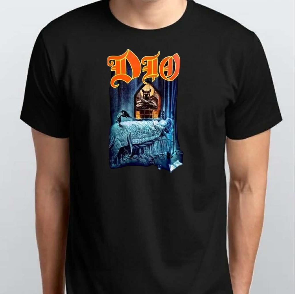 Dio Band 90s Graphic Unisex T-SHIRT S M L XL XXL 3 4 XL Black