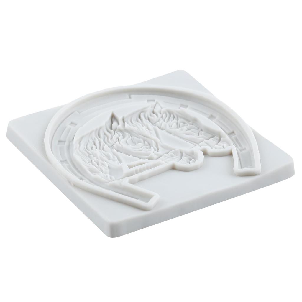 Horse Head Silicone Molds Horseshoe Hoof Fondant Mold Cake Decorating Tools Cupcake Topper Chocolate Candy Craft Gum Paste Polymer Clay