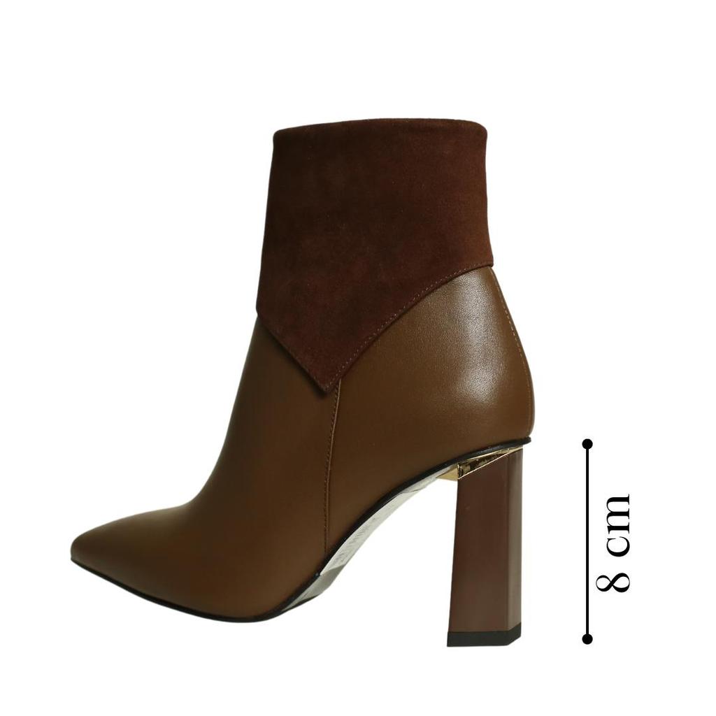 Women's Genuine Leather High Heel Boots