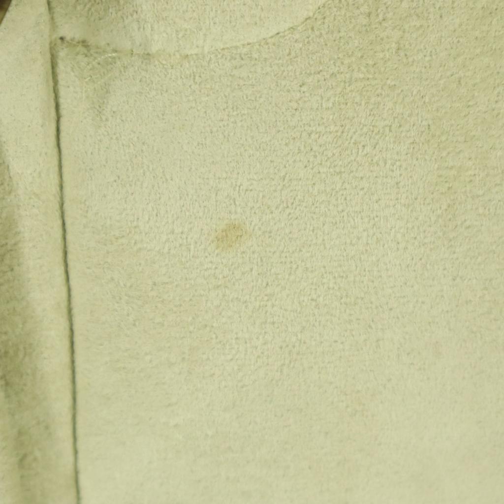 Gloverall 90s Old British Faux Shearling Lining Duffel Coat Ivory Women Used