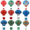 Hand-Folded Rainbow Hot Air Balloon Lantern - Christmas, Birthday, Party, Kindergarten Hanging Decoration