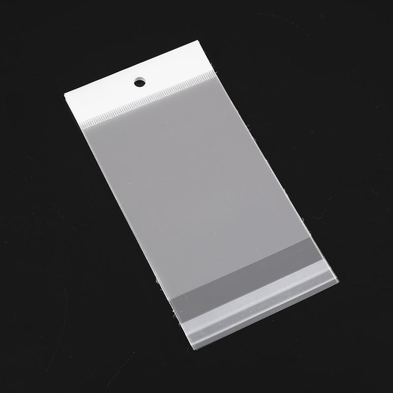 Pungă OPP Transparentă Autoadezivă pentru Ambalaj Bijuterii cu Logo Imprimat