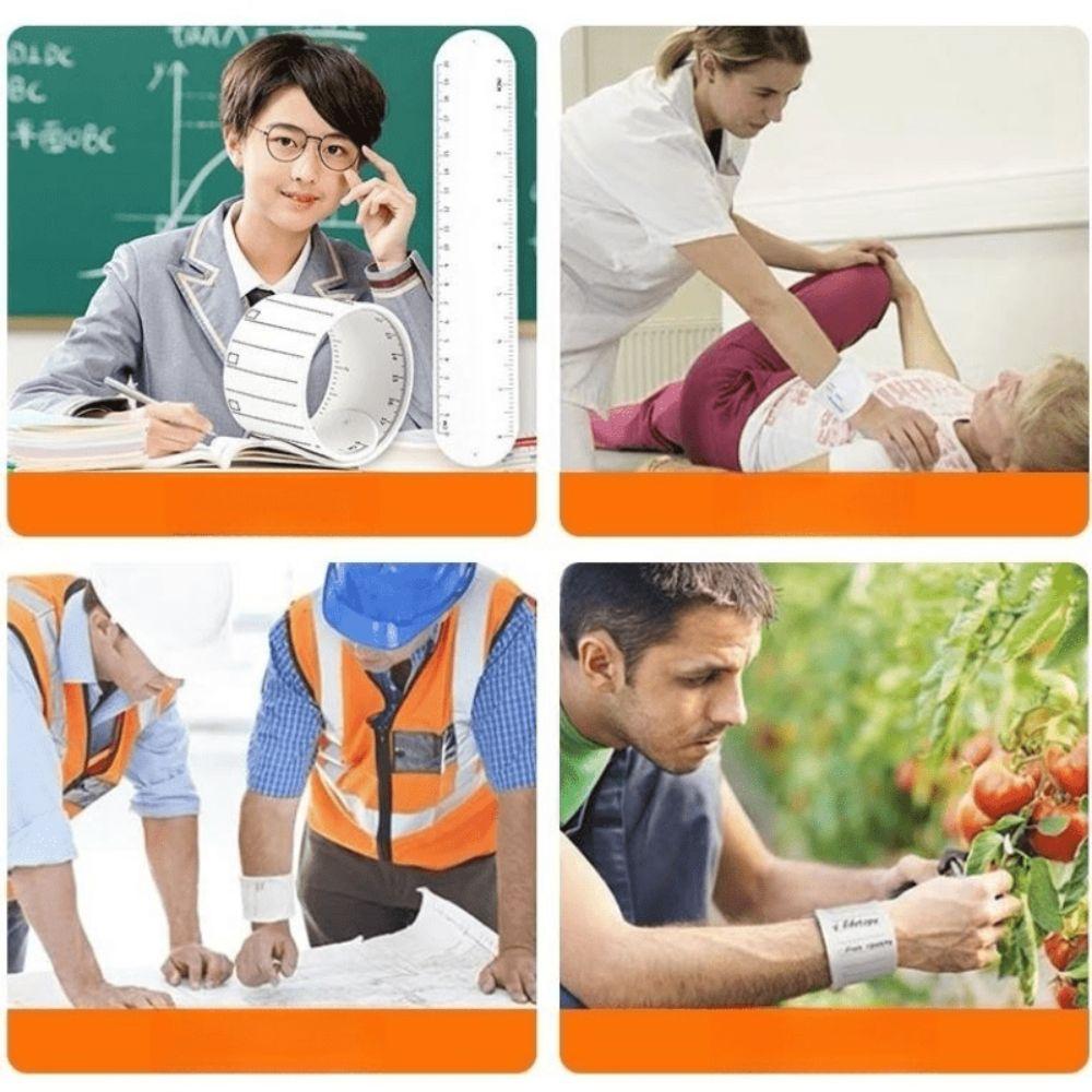 Planner Memo Memo Pad Silicone Slap Bracelets Writable Wrist Band Stationary  Students