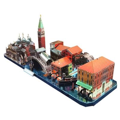 Real Honey Night Metalper Architecture Arcade Tower Cathedral Stadium Stadium Stadium Series Korea 3d Puzzle