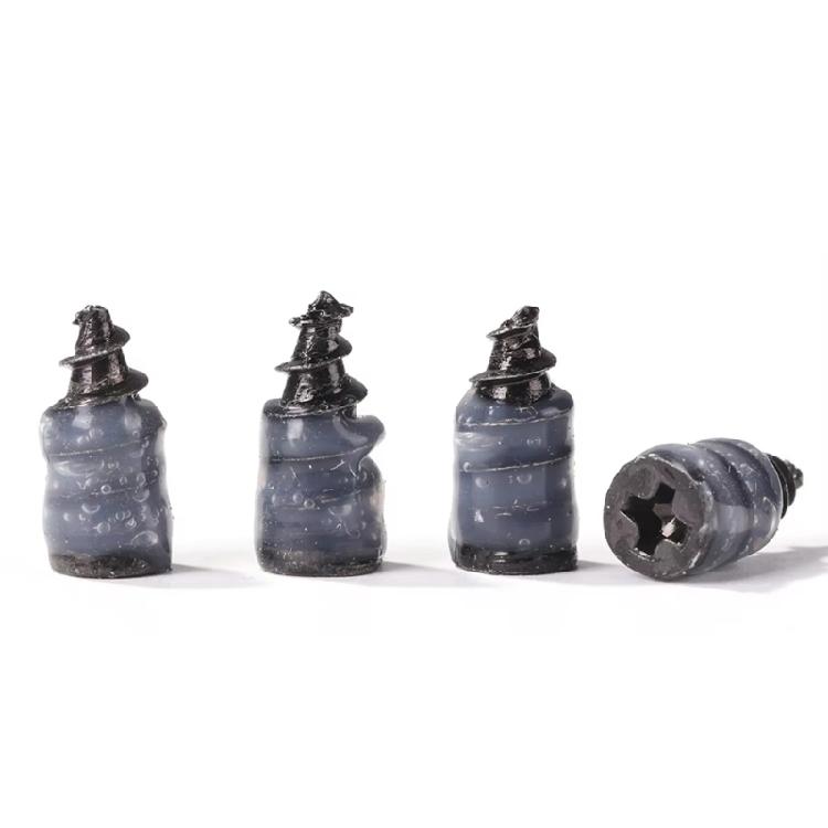 Universal Rubber Tire Plugs Screw Nails Travel Friendly No Tool Required For Fast Leakage Repair Car Motorcycles