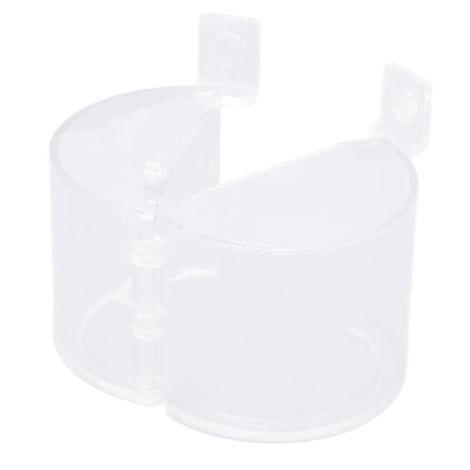 

10Pcs Emergency Button Switch Cover Effective Protection No Disassembly Easily Install Stop Switch Cover for Industrial