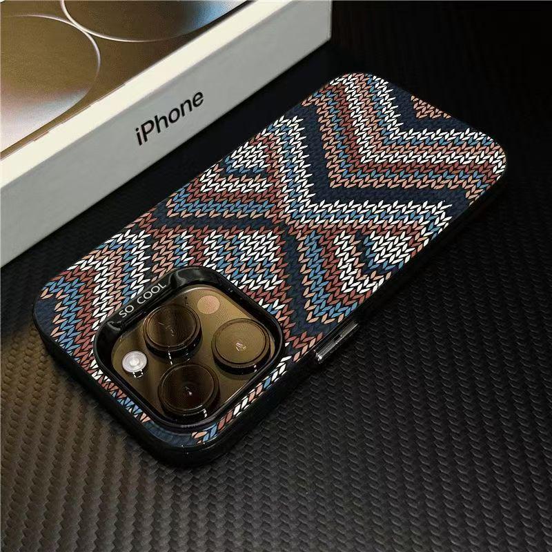 Woven Texture Case for Apple iPhone 17 Pro Max and 15 Pro Max