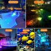 Outdoor Solar Garden & Pool Spotlight: Landscape Atmosphere Light for Courtyard & Underwater Ponds