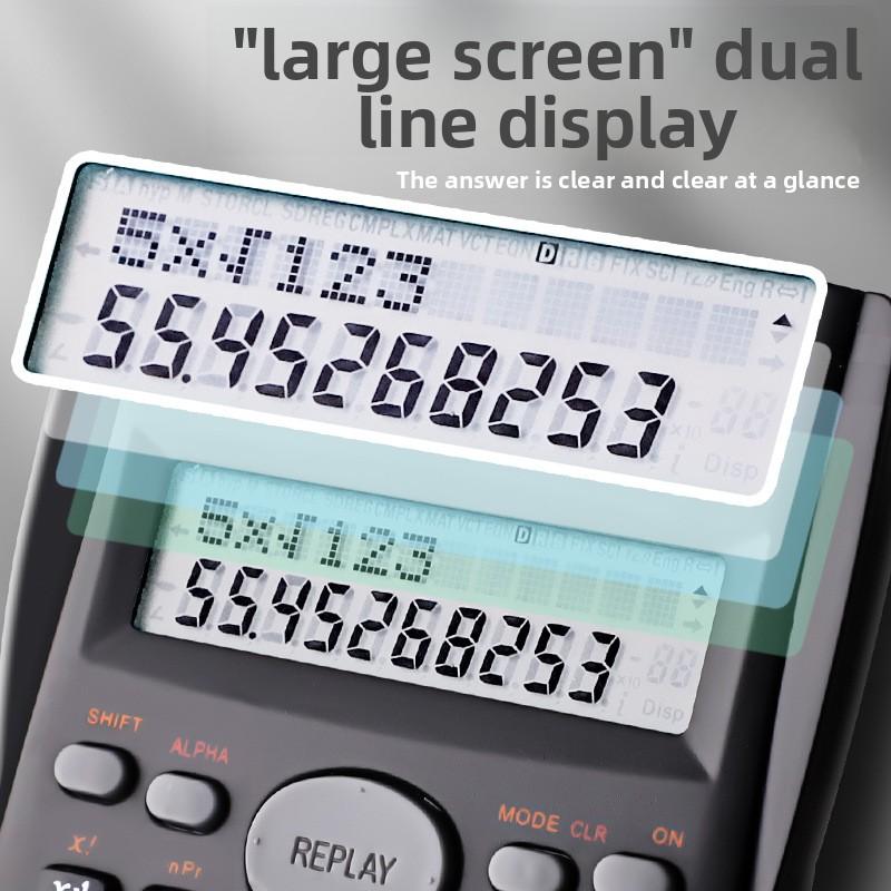 Calculator Student Scientific for Exams Accounting Functions Electronic Computer Primary School Grade Four CPA Special Use