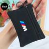 Suede Car Key Case Zipper Mini Storage Bag For 1 3 5 7 Series M Performance X1 X3 X4 X5 F10 F15 F16 F20 F30 M3 M4 E34 E46