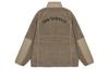 New Balance Velvet Jackets Men's Brown Stand Collar Moderate AMJ23326-DRI
