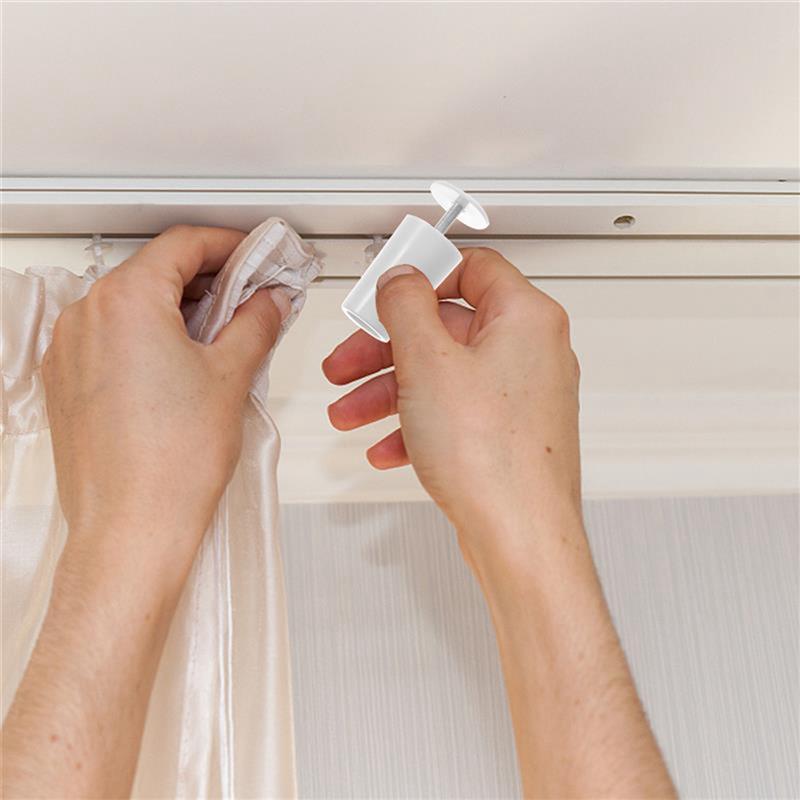 

ABJI-Blinds Stops Curtain Blinds 8Pcs White For Window Buffer Stopper Roller Shutters Roll Up Repair Parts