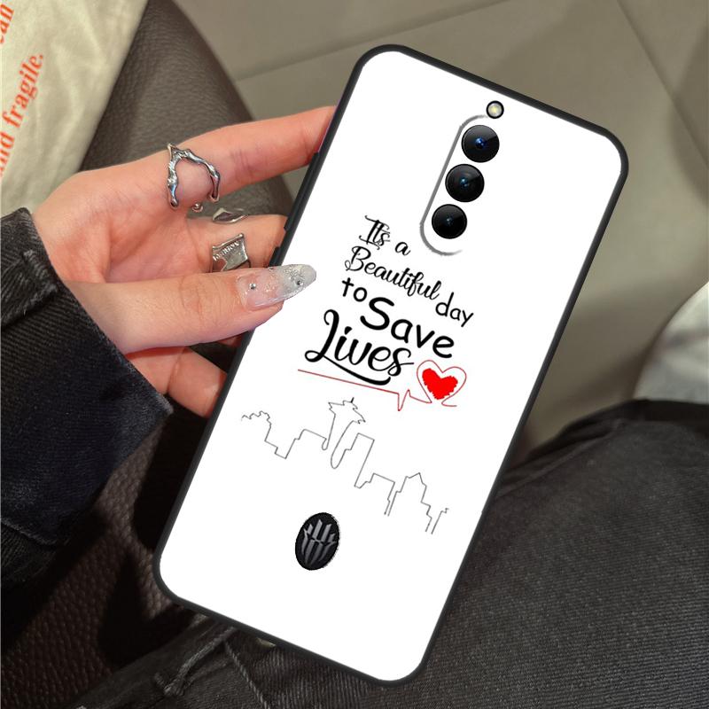 Greys Anatomy You Are My Person Case For ZTE Nubia RedMagic 11 10 Pro Plus 9 8 9S 8S 10S Pro 5G 5S 6S 7S 6 7 Pro 11 Air Cover