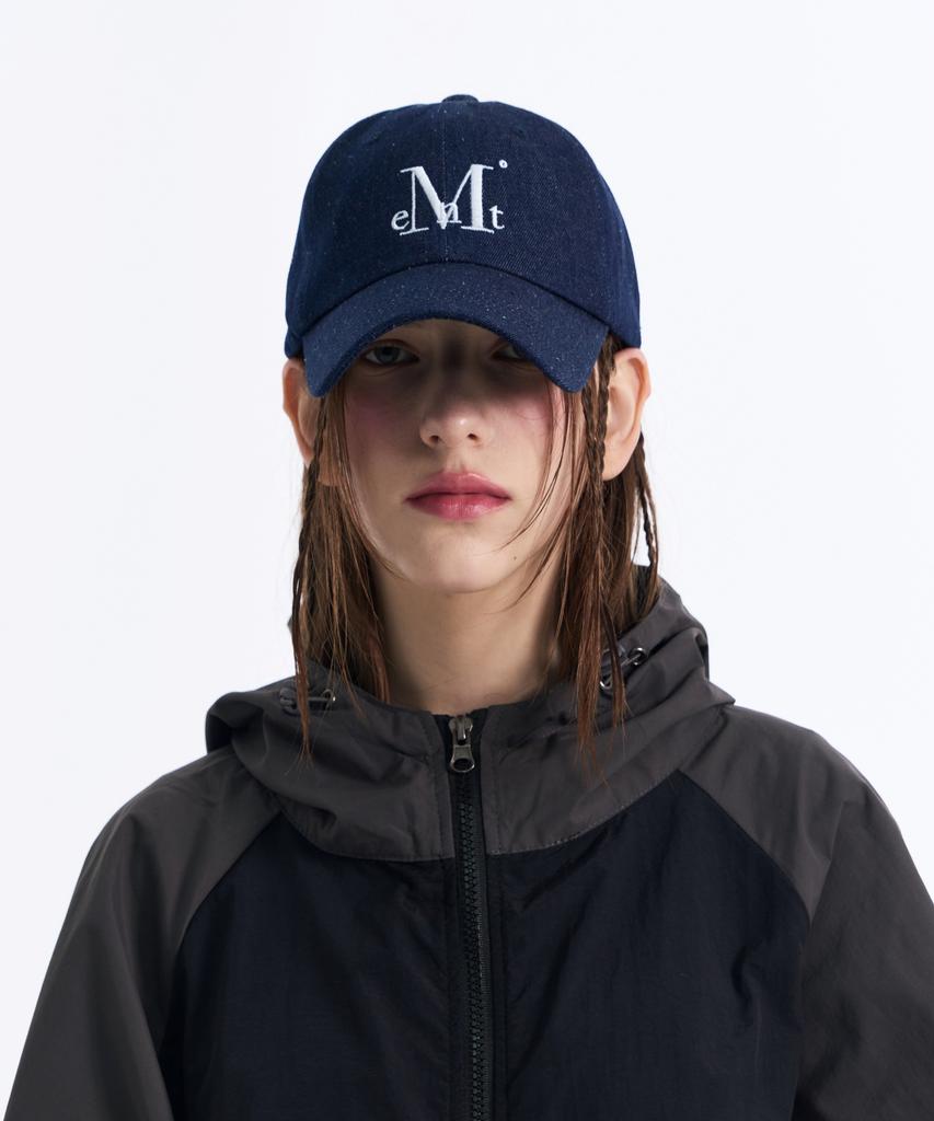 Mucent Signature Ball Cap (Dark Blue Denim)