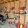 Chainsaw Holder, Chainsaw Wall Mount for  MS250, MS251, MS170, MS171, MS172 Heavy Duty Chainsaw Rack Garage Storage Holder Chain Saw Display