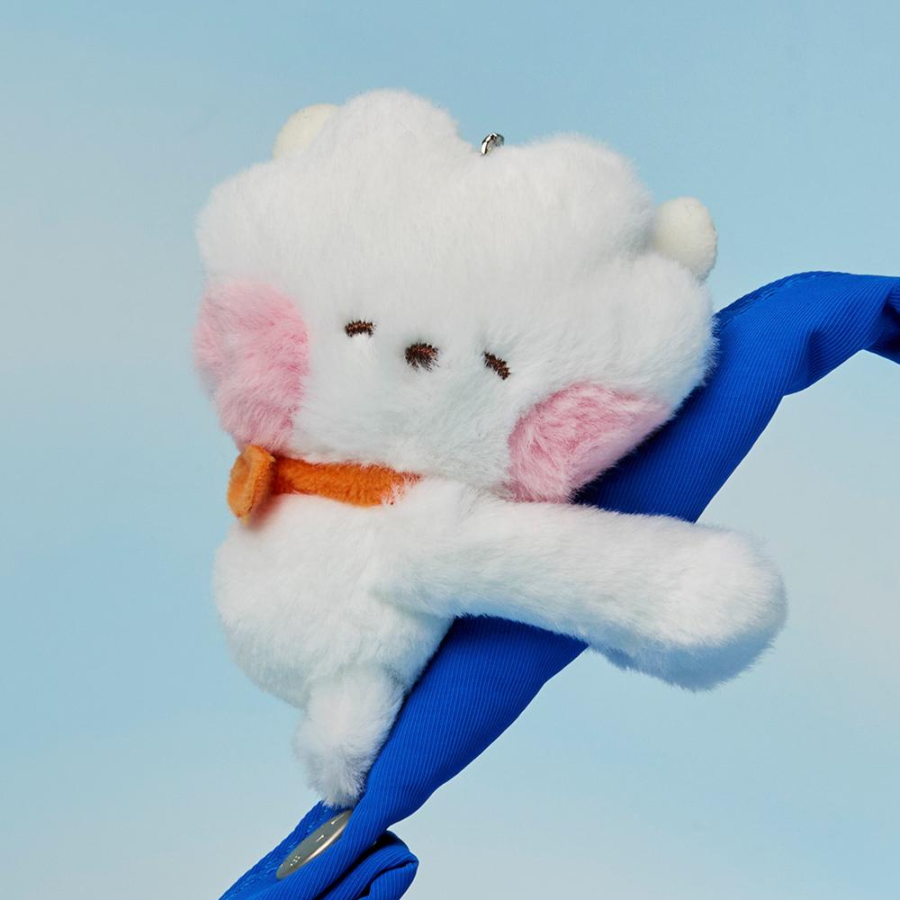 BT21 RJ Minini Hug Me Magnetic Plush Keyring