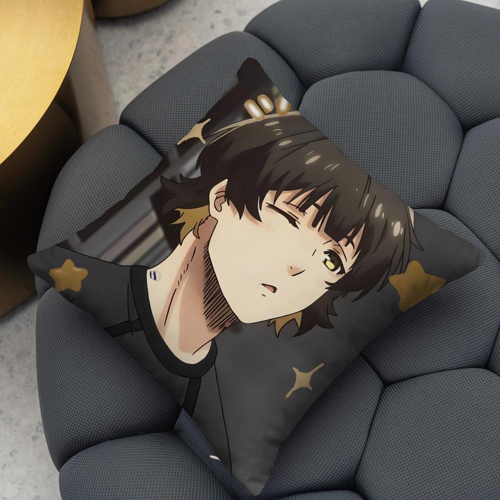 Blue Lock Anime Cushion Cover 2-in-1 Reversible Plush Pillow Cover | Car/Sofa/Bed | Perfect Gift