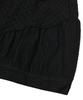 Taibseobiseu Asymmetry Embroidery Skirt [Black]
