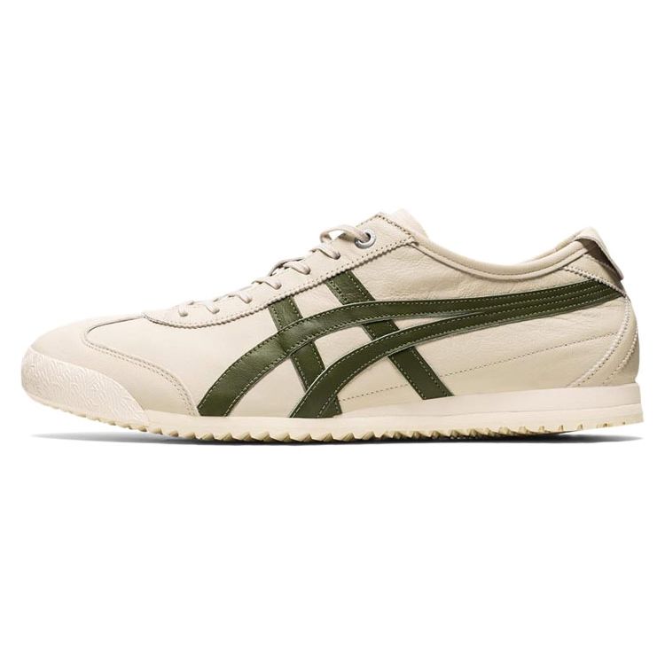 

ONITSUKA TIGER Mexico 66 Удобные слипоны с круглым носком, нескользящие, прочные, с низким верхом, повседневная обувь для образа жизни, кроссовки унисекс, светло-зеленые 1183A872-201 44