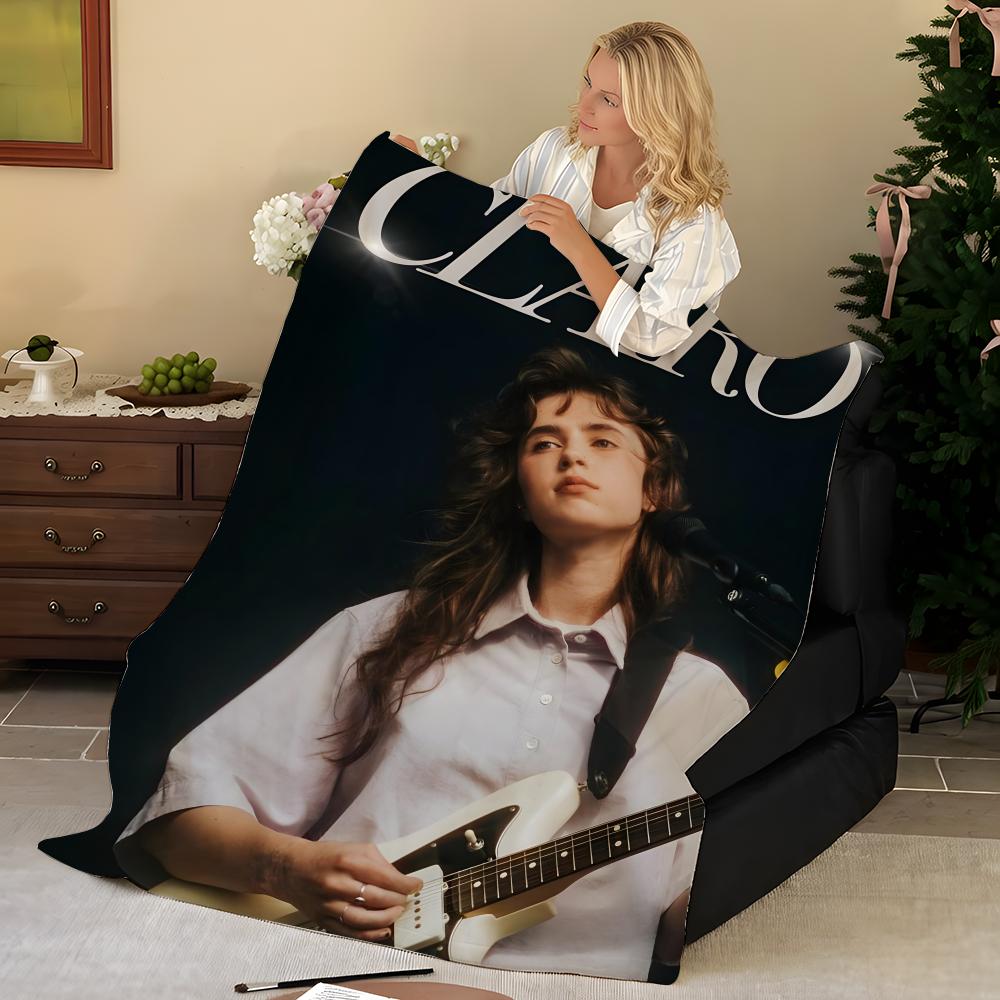 Music C-Clairo Throw Flannel Blanket, Soft Warm, Durable & Washable cute Cool