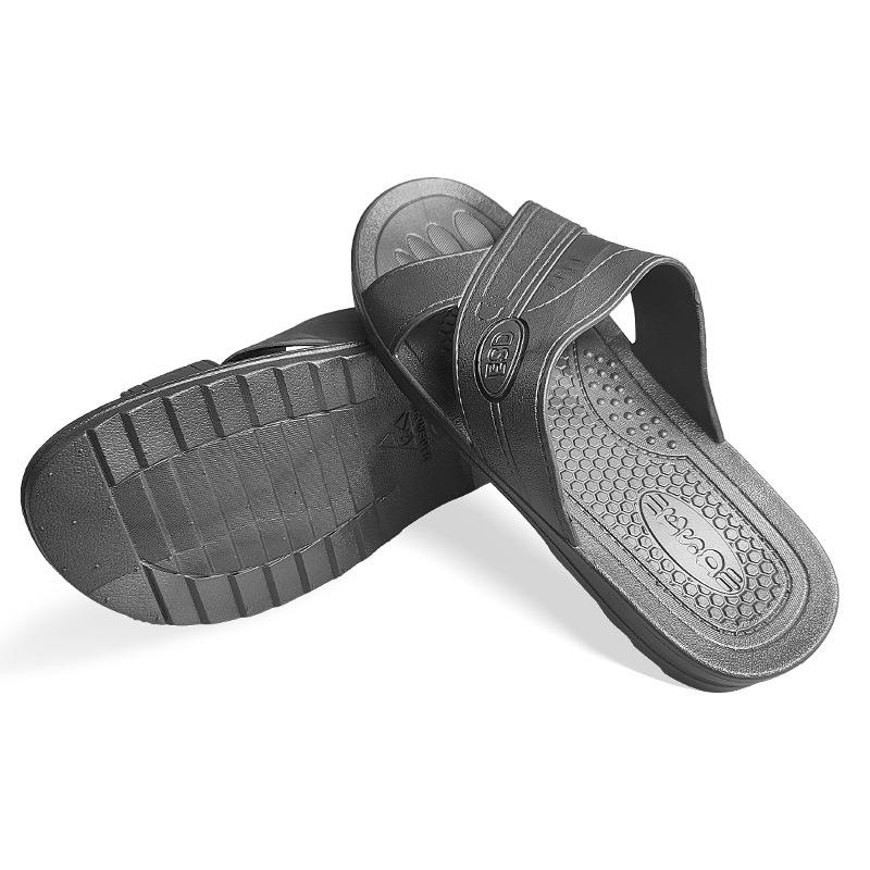 

Антистатичні синьо-чорні безпилові SPU шестиотвірні закриті капці Size 38 (240)