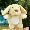 Movable Open Mouths Plush Animal Puppets Dog Horse Sheep Stuffed Hand Doll Christmas   Role-Playing