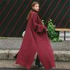 Spring Oversize Knitting Women Long Sweaters V-neck Loose Cardigan Thick Warm Coats Female New Trendy Casual Ladies Clothes