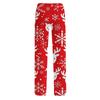 Women's Christmas Print Loose Fit Pajama Pants for Sleep and Home Relaxation