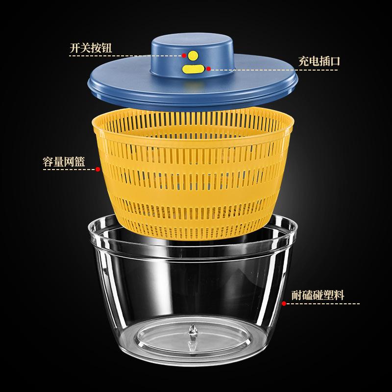 

Трансграничный бытовой кухонный спиннер для фруктов и овощей, сушилка, овощемойка и