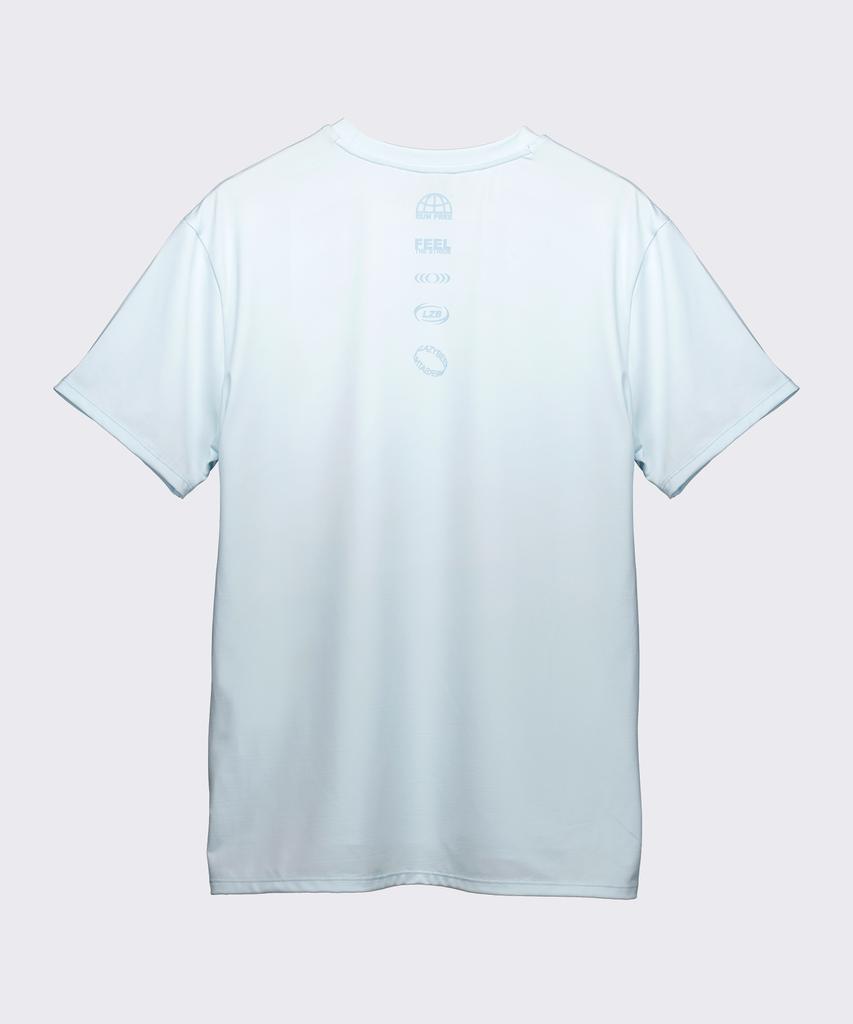 Leijibi Aero Glide Reflective Short Sleeve Running Sleeve M Pale Blue