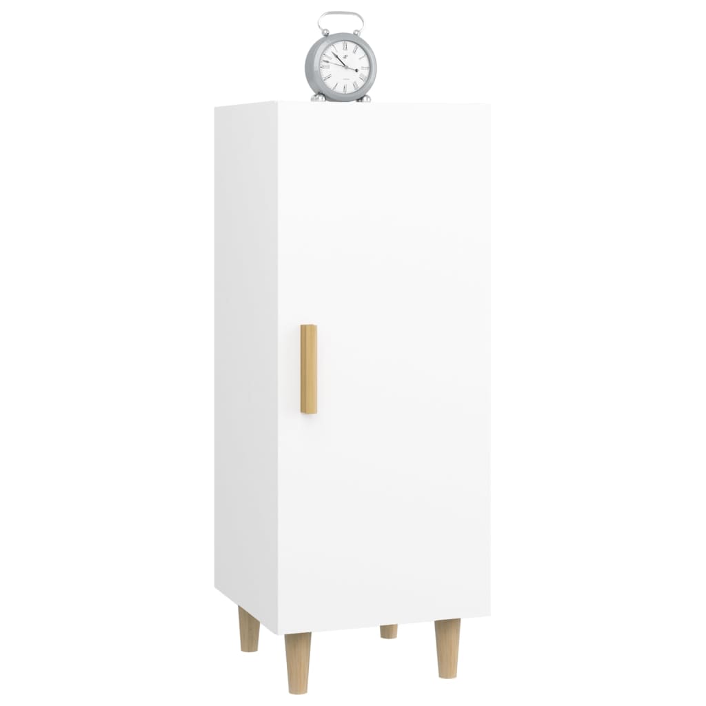 Sideboard White 34.5 x 34 x 90 cm Particleboard