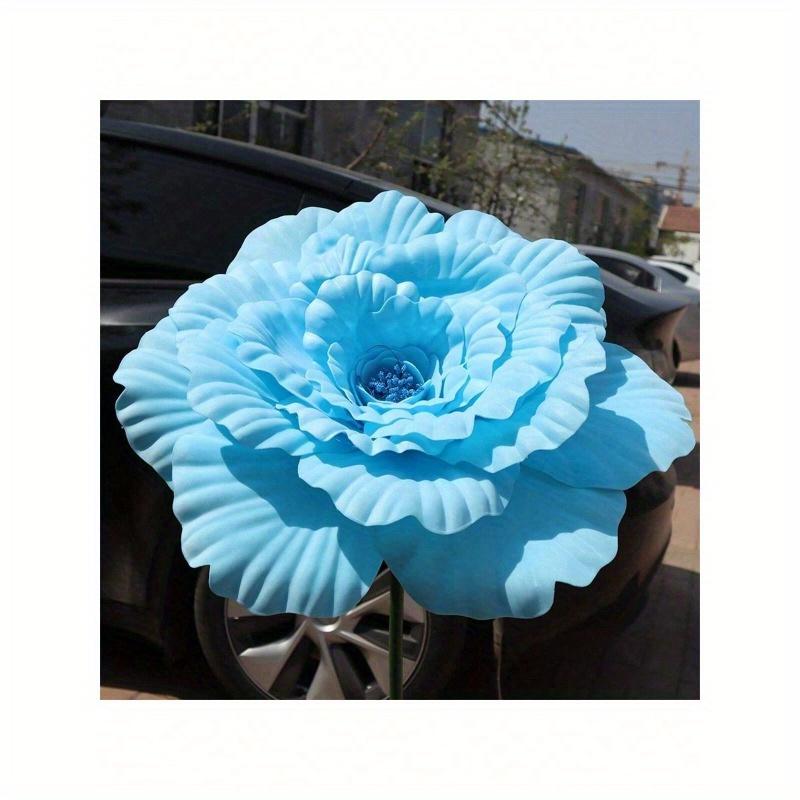 1 pieza Flor de Peonía Artificial de Seda Enorme Decoración Flor Falsa Realista Simulación Grande Accesorios de Recepción de Boda Para Manualidades DIY Decoración Interior de Sala de Estar