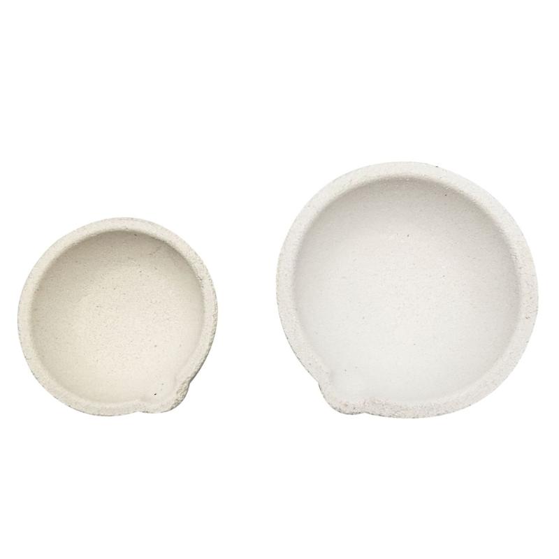 Professional Melting Crucible Bowl Tool Collection Withstands Up To 1500°C with Whip Tongs Handle For Metal Casting And Refining