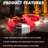 S-type Hook High-strength S-shaped Hook Solid Universal Double Ended U-buckle Portable Off Road Towing Bar JK Offroad