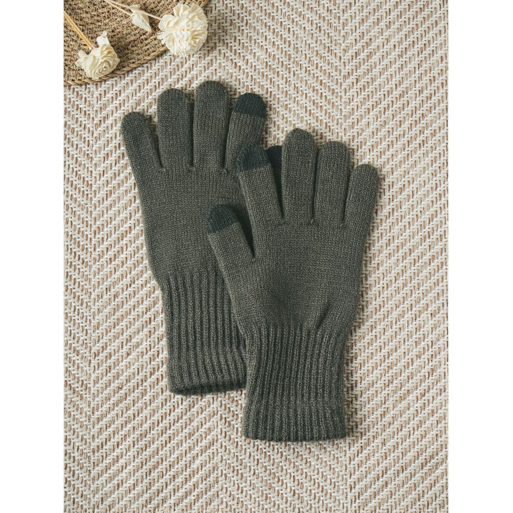 

Перчатки Daiso Heated Fabric Basic серые