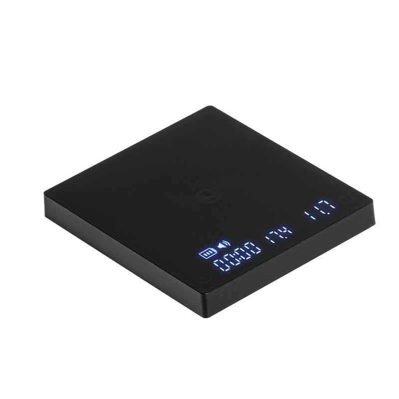 TIMEMORE Store Black Mirror Mini New Espresso Coffee Food Kitchen Scale With Time USB Light Weight Digital Scale