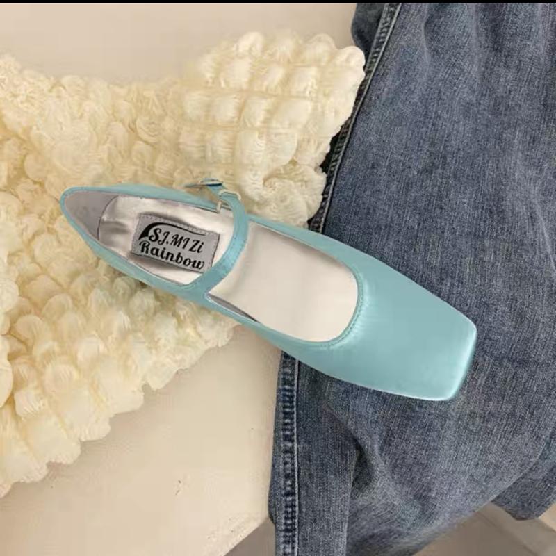 Fashion SUOJIALUN 2025 Summer Women Flat Shoes Round Toe Shallow Soft Ballerina Shoes Ladies Casual Dress Ballet Loafers Classics Mujer