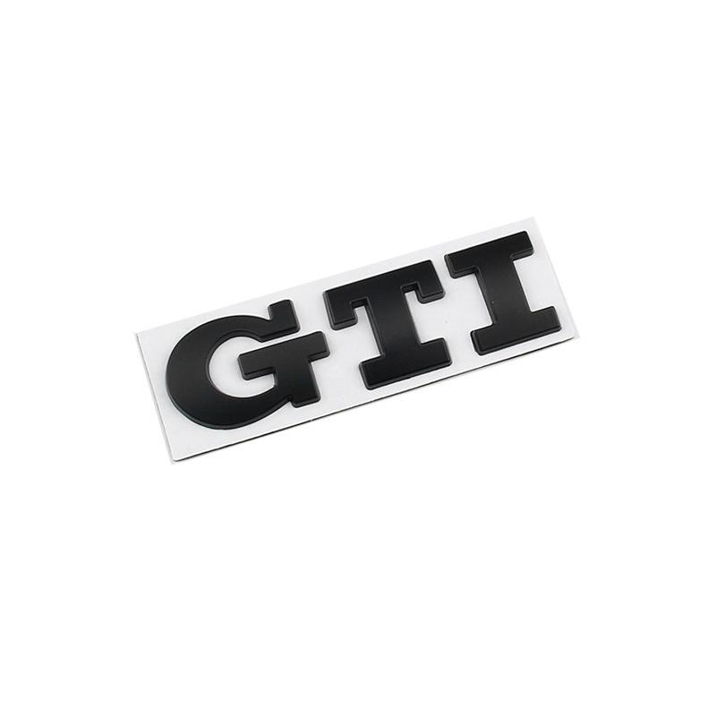 

Hot GTI Logo Car Fender Trunk Emblem Stickers Accessories For Volkswagen R-Line R Polo Golf T5 Passat Magotan CC Santana Bora J