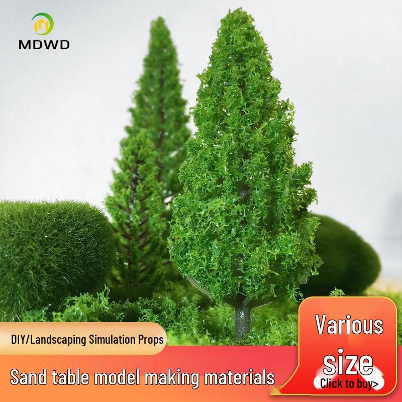 

Сделай сам модель архитектурной сосны для микроландшафтных сцен 4.5cm Pine Tree Model