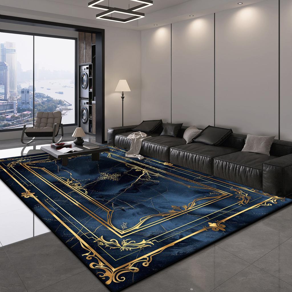 Nordischer Luxusteppich Wohnzimmerdekoration Lounge Kaffeetische Rutschfeste Große Teppiche 200x300 Faltbare Schlafzimmer Bettvorleger Weiche Matten