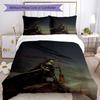 Set Biancheria da Letto Stile Gotico Traspirante Copripiumino con Federe Biancheria da Letto Decorativa per Camera da Letto Decorazione Casa Regalo di Compleanno