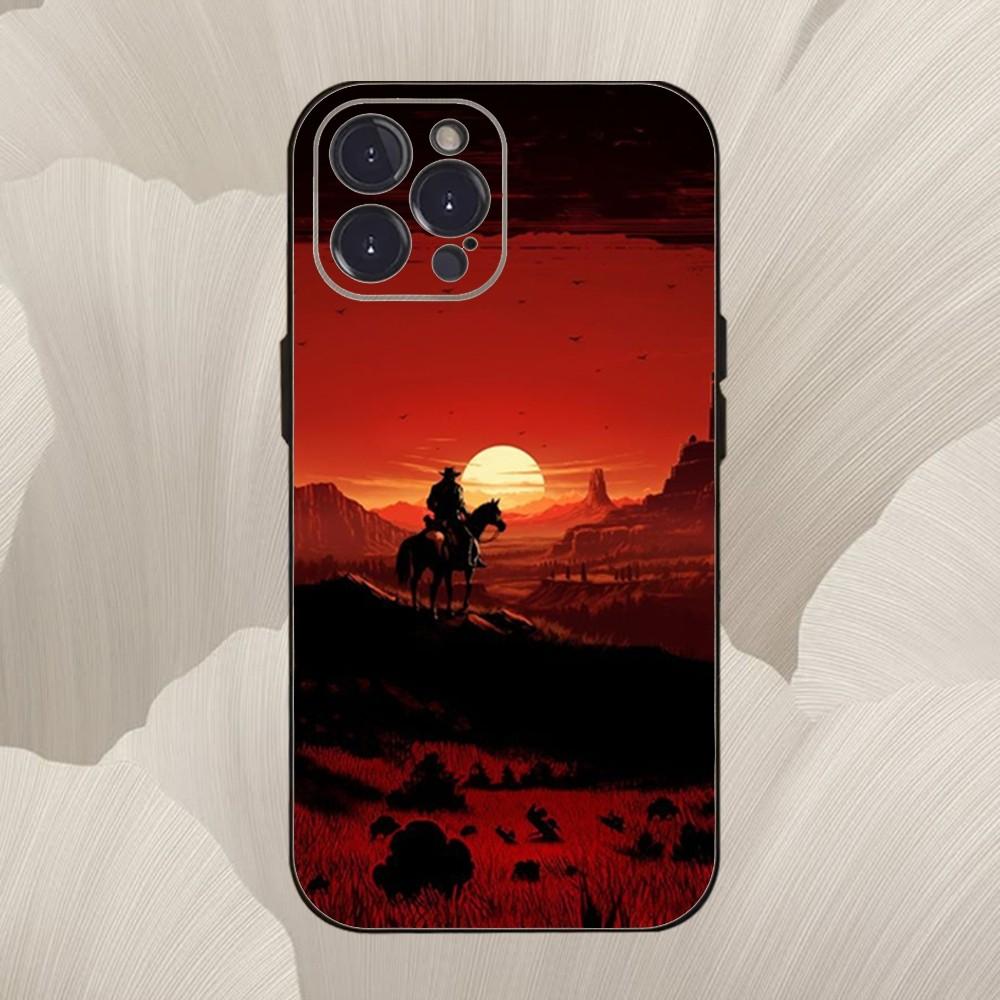 

Game R-RdR2-RS Phone Case For iPhone 16,se4,15,14,13,12,11,Pro,X,XS,Max,XR,Plus,Mini Soft Black Cover iPhone11