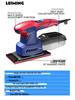 Leiming S1B-DW01 Flat Sander 220W Sandpaper Grinder Tool