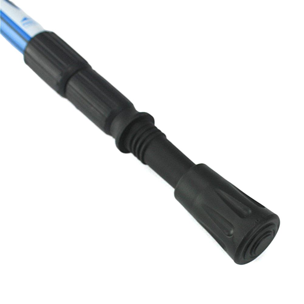 Wanderstockspitzen Gummierte Ersatzspitzenschoner für Wanderstöcke mit 11 mm Lochdurchmesser Wanderstock-Spitzenschoner