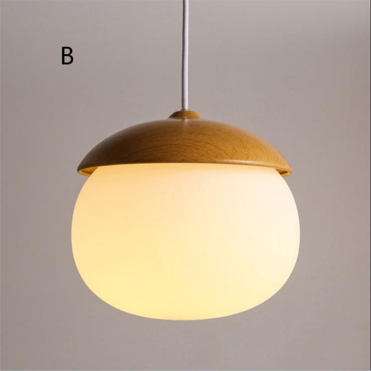 

Скандинавское современное креативное украшение, подвесной светильник E27, светодиодный подвесной светильник для кухни, гостиной, спальни B