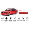 1/24 Scale BMW M3 E30 1988 Supercar Alloy Model Racing Car Toy Diecast Metal Casting Sound & Light Car Toys for Children Vehicle Gifts