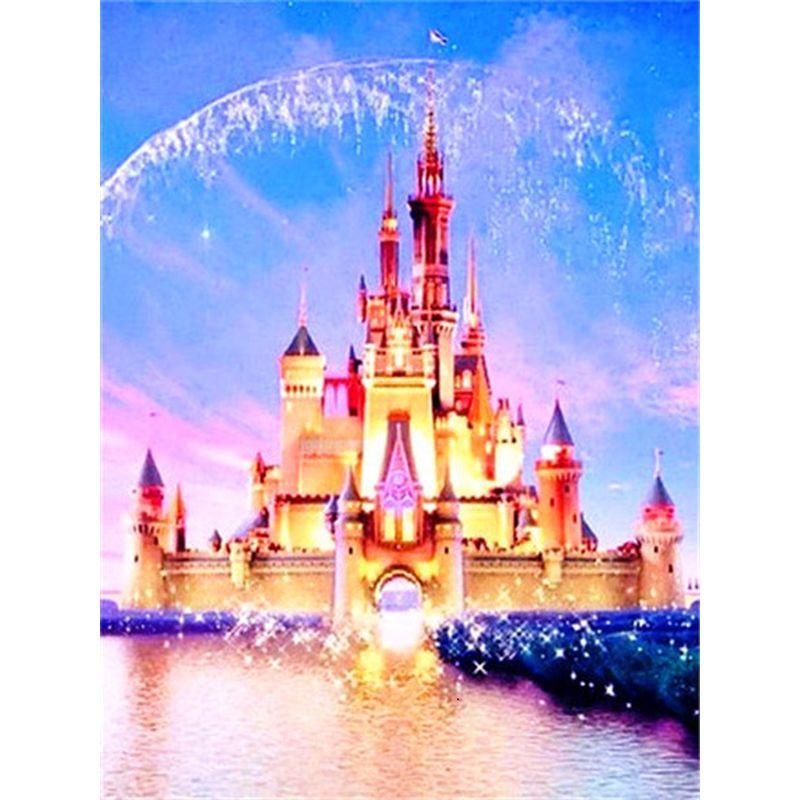 DIY 5D Animal Diamond Painting Landscape Full Round Drill Diamond Embroidery Mosaic Art Rhinestone Home Decoration Gift