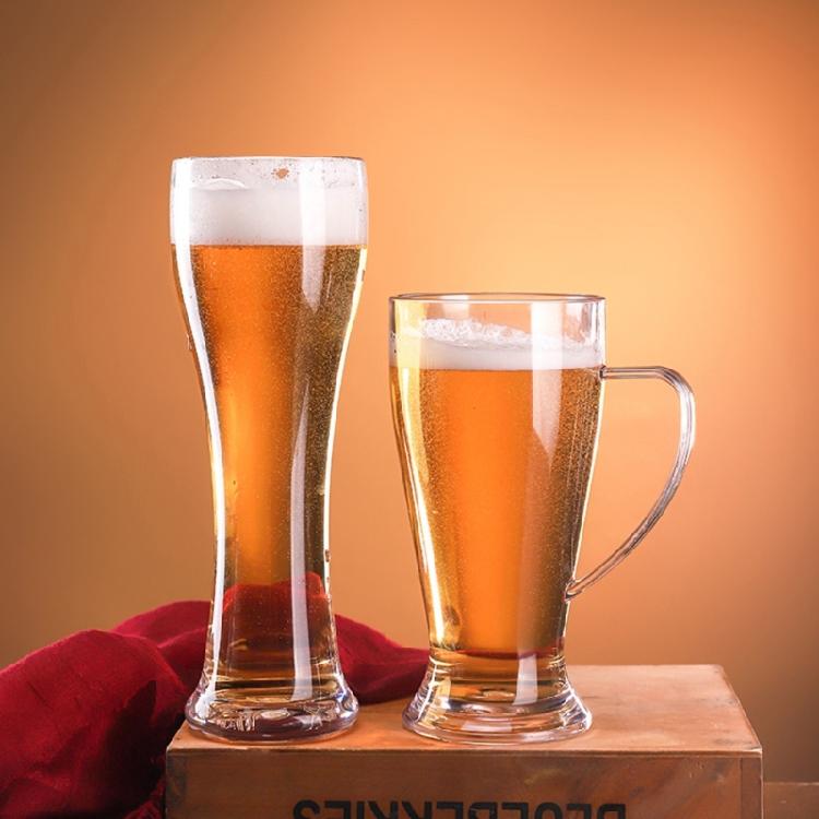 Bicchiere da Birra in Acrilico Antirottura, Tazze da Bevuta, Bicchieri per Succhi, per Latte, Coppa da Champagne